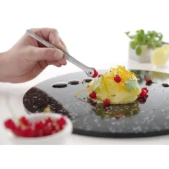 Pincett pincett med runda spetsar för mat 150mm Hendi 680124