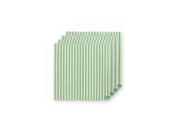 PIP Studio S/4 Napkins Stripes Grn