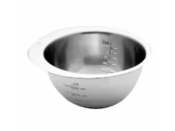 Piskeskål 1.2 ltr. Ø22 cm rustfri stål