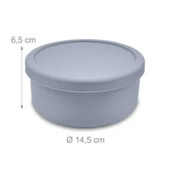 Pizzadegslåda, 6,5x14,5 cm, Blå