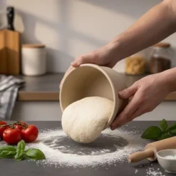 Pizzadegslåda, 6,5x14,5 cm, Blå