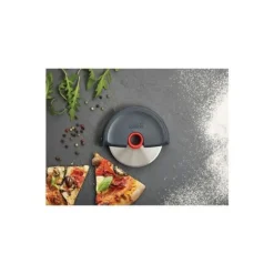 Pizzahjul - Joseph Joseph - Skiva - Inox - Silikon - Halkfri