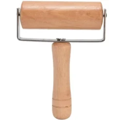 Pizzarulle Multifunktionell finpolering Jämnare ytor Praktisk träbakelse Pizzarulle för hemkakaaffär