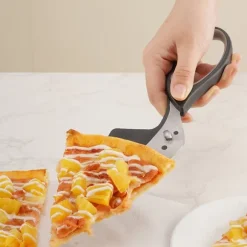 Pizzasax i Rostfritt stål med Spatel