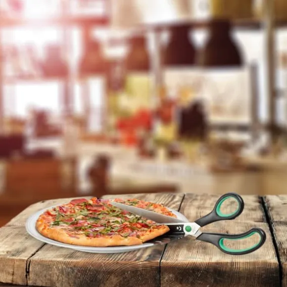 Pizzasax och serverare, 8x8x27 cm