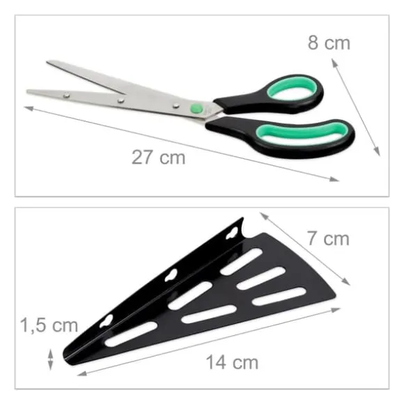 Pizzasax och serverare, 8x8x27 cm