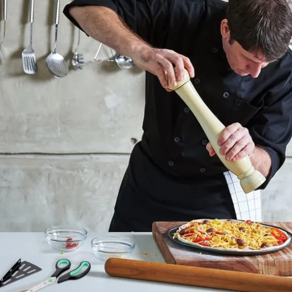 Pizzasax och serverare, 8x8x27 cm