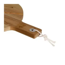 Pizzaset - LIVOO - MES158 - Akaciaträ - 30 x 45 cm - 1 pizzaskärare - Handtag med upphängningshål