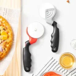 Pizzaskärare i Rostfritt Stål med Ergonomiskt Handtag