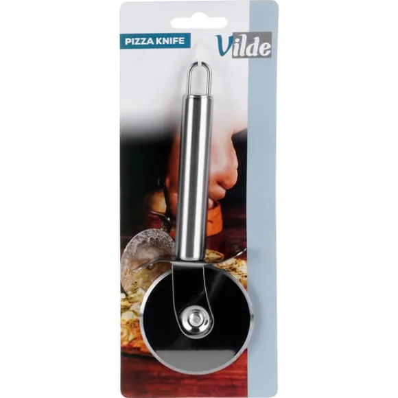 Pizzaskärare i stål 19 cm