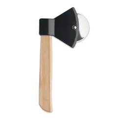 Pizzaskärare med bambuhandtag