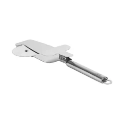 Pizzaskärare med skärskiva, kantskärständer och spatel med klämma