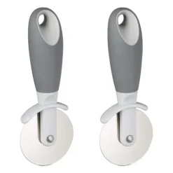 Pizzaskärare set, 18.5x8x4 cm, Silver