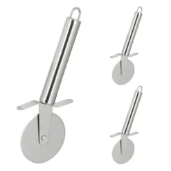 Pizzaskärare set, 19.5x7x2 cm, Silver