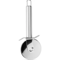 Pizzaskärare Stål Rund Roterande Knurl Slicer