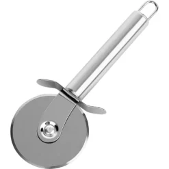 Pizzaskärare Stål Rund Roterande Knurl Slicer
