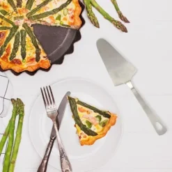 Pizzaspade i rostfritt stål 25 cm Fackelmann