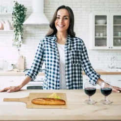 Pizzaspade, 1x50x38 cm, Natur