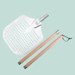 Pizzaspade, 3x132x30,5 cm, Silver, Naturlig