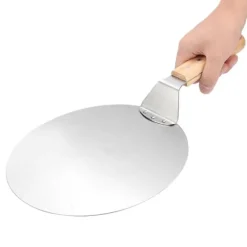 Pizzaspatel i rostfritt stål - viktigt bakverktyg för perfekt pizza och bakverk