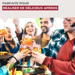 Pizzaställ och tarte flambée i trä 30 cm Fackelmann Wood Edition