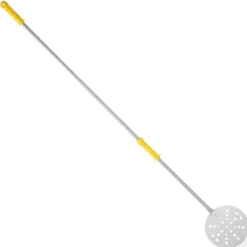 Pizzasvarvspade med rörligt handtag, perforerad, diameter 220(H)1700mm Lilly Codroipo Hendi 617786