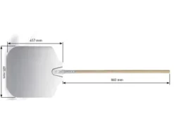 Pizzaugnsskyffel 1320 mm - Hendi 617861