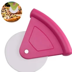 Plast Pizza Hjul Skärare Pizza Skärverktyg Kaka Bröd Skärverktyg Bakverktyg Bakform