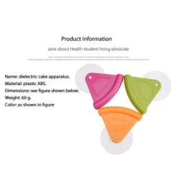 Plast Pizza Hjul Skärare Pizza Skärverktyg Kaka Bröd Skärverktyg Bakverktyg Bakform