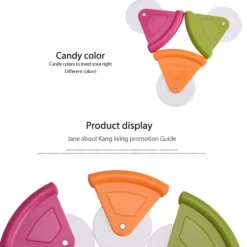 Plast Pizza Hjul Skärare Pizza Skärverktyg Kaka Bröd Skärverktyg Bakverktyg Bakform