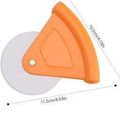 Plast Pizza Hjul Skärare Pizza Skärverktyg Kaka Bröd Skärverktyg Bakverktyg Bakform