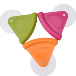 Plast Pizza Hjul Skärare Pizza Skärverktyg Kaka Bröd Skärverktyg Bakverktyg Bakform