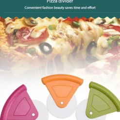 Plast Pizza Hjul Skärare Pizza Skärverktyg Kaka Bröd Skärverktyg Bakverktyg Bakform