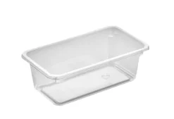 Plastbakke Kageboks K2182-1E 1-rum 710 ml 180x100x61 mm APET,608 stk/krt