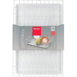 Plastbelagd tråddiskavlopp + Germatex bricka