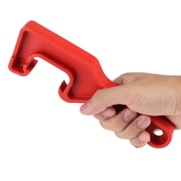 Plasthink Färgburk Locköppnare Öppningsverktyg För Hemmakontor Garage Röd