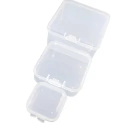 Plastlåda för förvaring - 3 pack