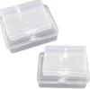 Plastlåda för förvaring - 4 pack
