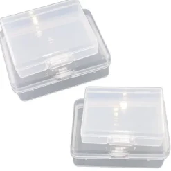 Plastlåda för förvaring - 4 pack