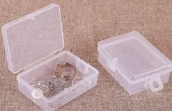 Plastlåda för förvaring - 4 pack