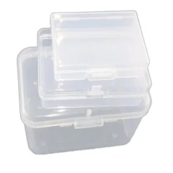 Plastlåda för förvaring - 3 pack