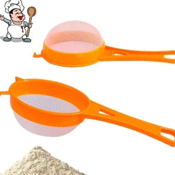 PLASTSIL 9 cm KÖKSDurkslag för silning och sikt BEKVÄMT