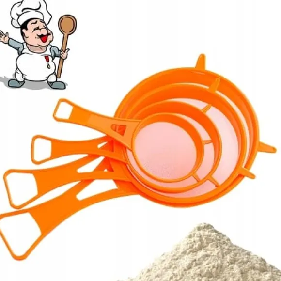 PLASTSIL 9 cm KÖKSDurkslag för silning och sikt BEKVÄMT