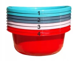 Plastskål 1,2 l Ø17 cm KÖK Salladsskål med dumplings