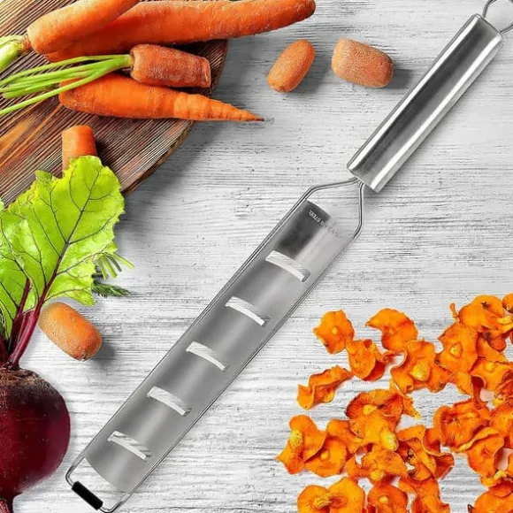 Platt rivjärn i stål 24 cm