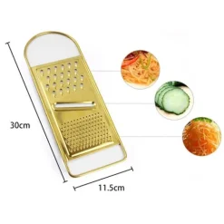 Platt rivjärn ostriv i rostfritt stål