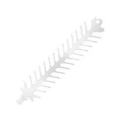 Platta dubbelspetsade spett i rostfritt stål, återanvändbara grillspett för camping i kök, drakeform