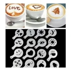 Pochoarer - Deco Hem - Paket med 16 - Plast - Nutida - Design