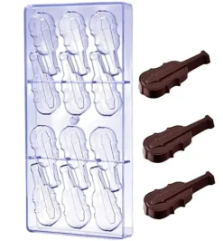 Polykarbonat chokladform VIOLIN