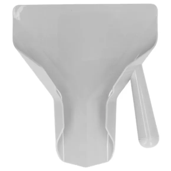 Pommes frites spade Livsmedelsklassad hushållshalkfri höger handtag pommes frites spatel Pommes frites Bagger Skopa Köksredskap